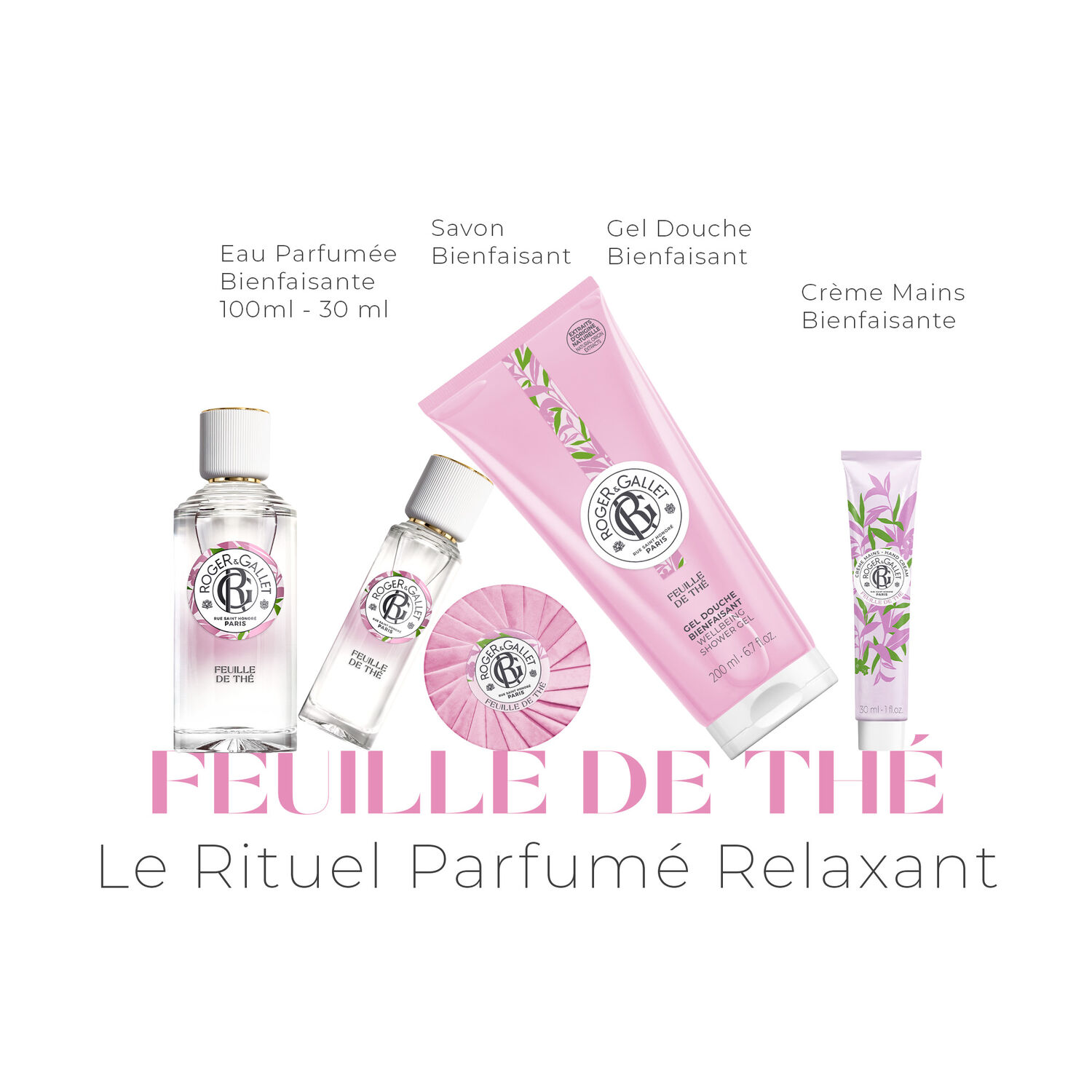 Roger gallet Feuille de Thé Savon Bienfaisant 100g Veepee