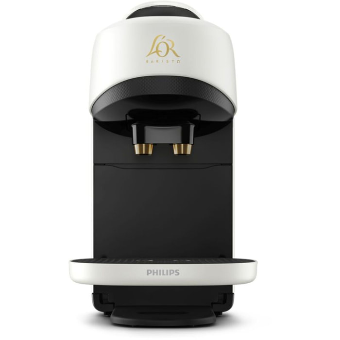 Cafetière à dosette PHILIPS LM9512/60 L'Or Barista Absolu Blanche - Cafés chauds ou glacés