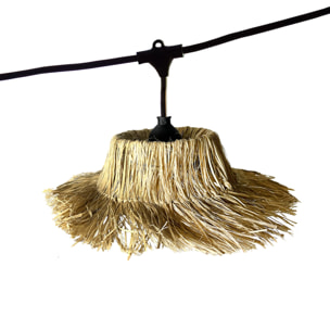 Guirlande connectable TAHITI 14 ampoules E27 10.2M