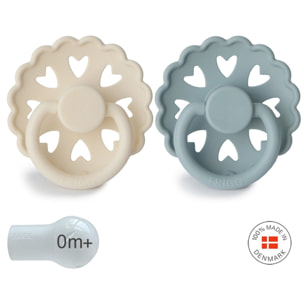 Frigg Pack 2 Chupetes Block Silicona Fairytale