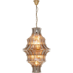 Suspension Venezia fumée 53cm Kare Design