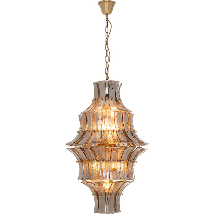 Suspension Venezia fumée 53cm Kare Design