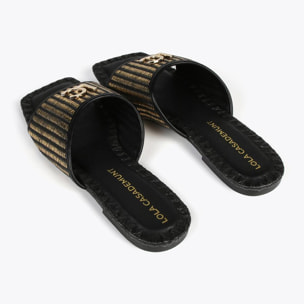 Sandali bassi metallizzati