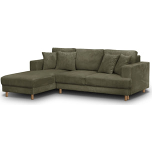 Canapé d'angle à gauche convertible 4 places - MARCEAU