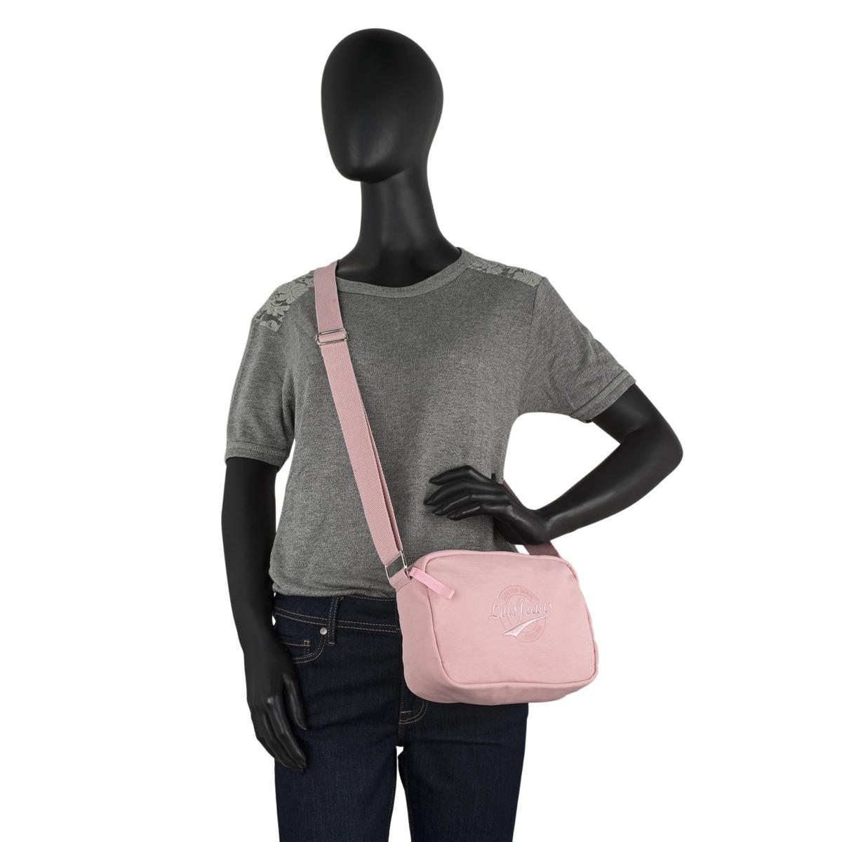 Bolso Bandolera Mujer Sint/Pu Lois Pyramid Rosa