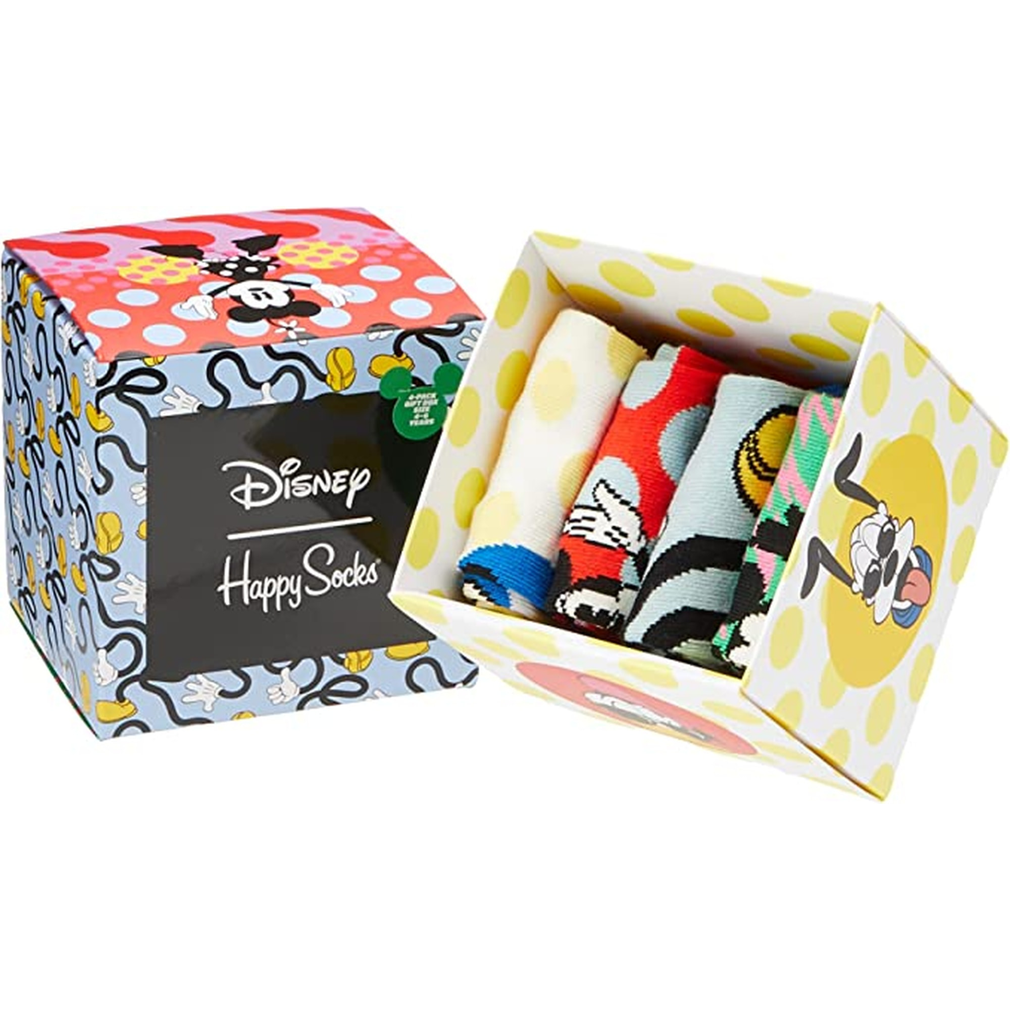 CALCETINES KIDS SET DE 4 PARES DISNEY HOLIDAY GIFT SET