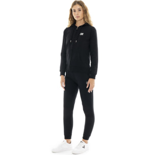 Tuta da donna invernale con cappuccio e zip "Silver"