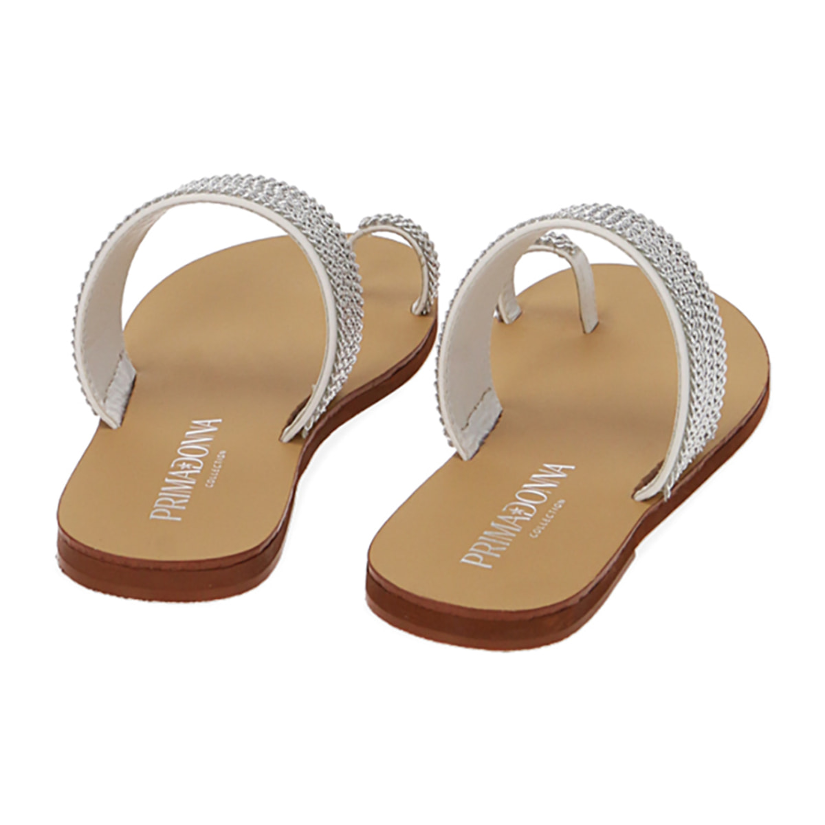 Zapatillas planas blancas