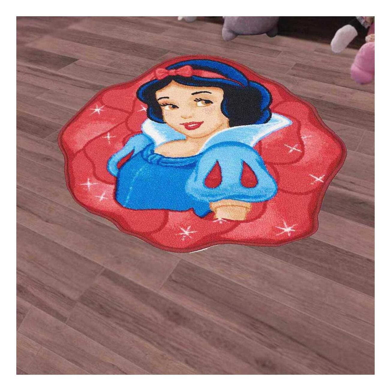 Tapis enfant Blanche Neige, lavable en machine à 30°C