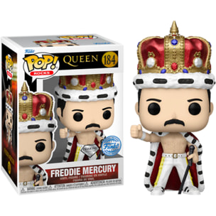 The Queen Funko POP Vinile Figura Freddie Mercury Diamond Glitter 9cm