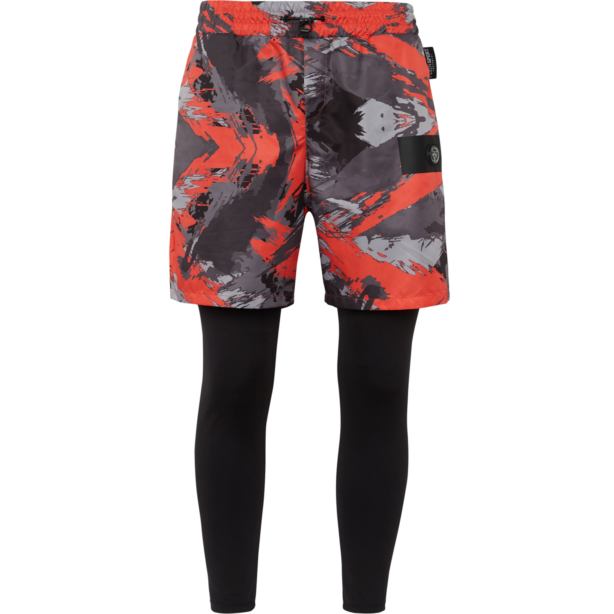 PLEIN SPORT Pantalones de chándal CAMOUFLAGE