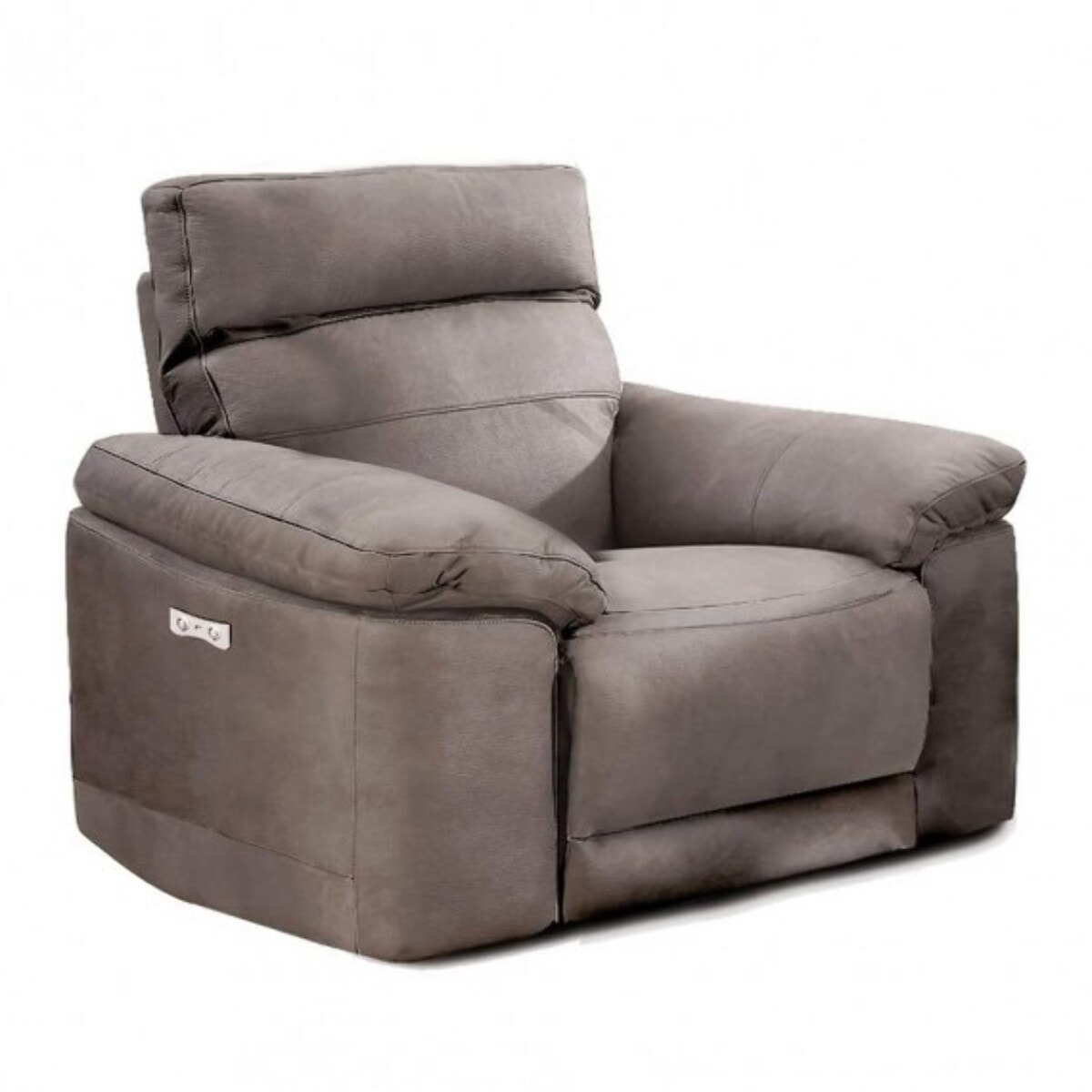 Fauteuil relaxation motorisé en tissu - 3 coloris - LAURIE