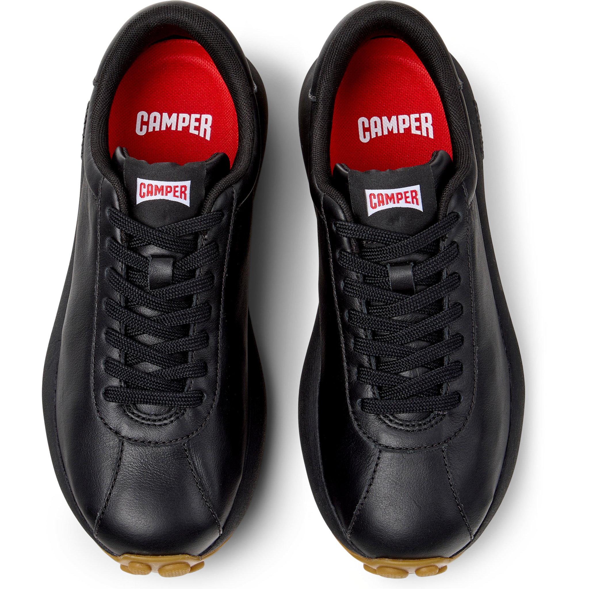 Zapatillas - CAMPER Pelotas Athens - Negro - Cuero liso