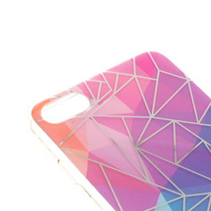 DAM CUSTODIA CON FORME GEOMETRICHE Iphone 7/ Iphone 8 713 Cm. Colore: multicolore
