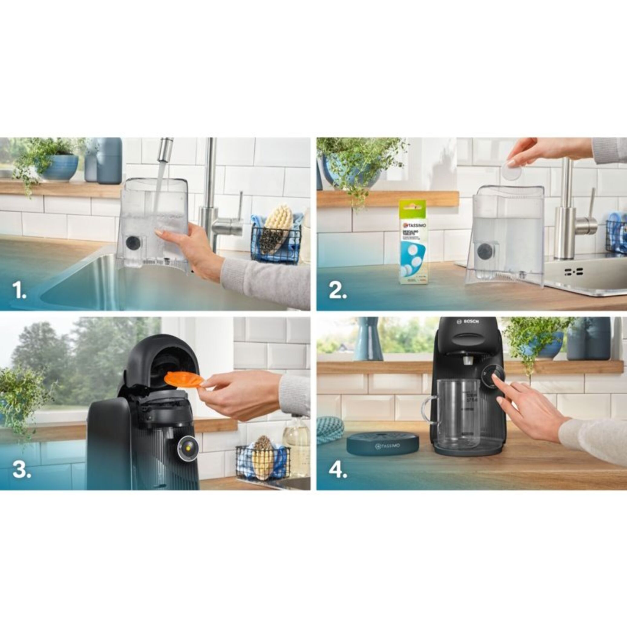 Tassimo BOSCH finesse TAS16 noire
