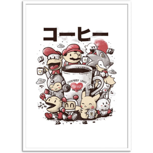 Affiche - Coffee and games - EduEly