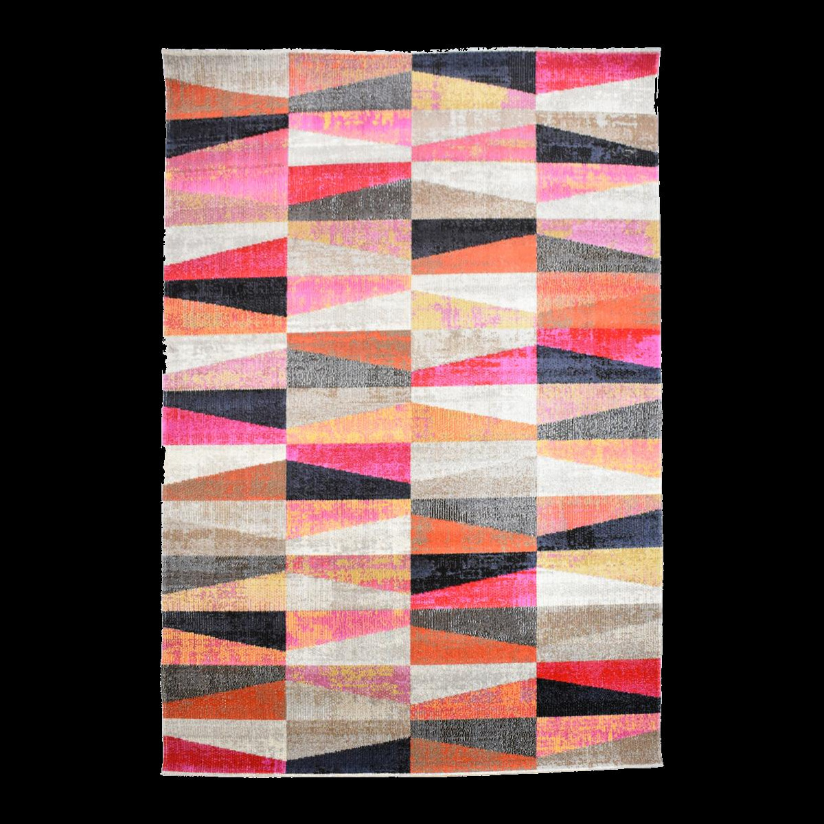 Tapis extérieur tissé kilim rectangle MUDE