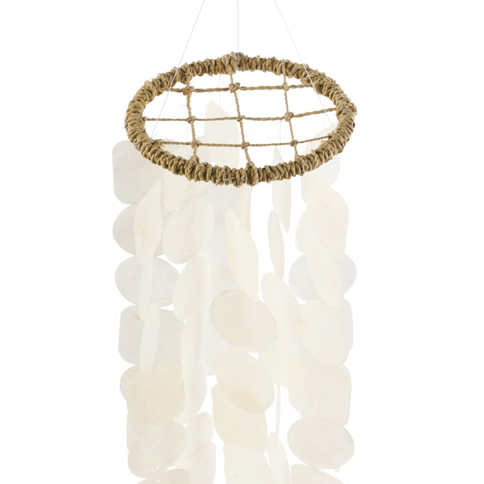 J-Line Carillon Lisa - coquillage - blanc