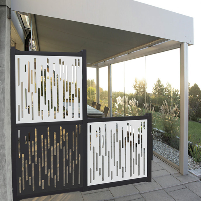 Panel Decorativo Nautic 1x1 M Antracita