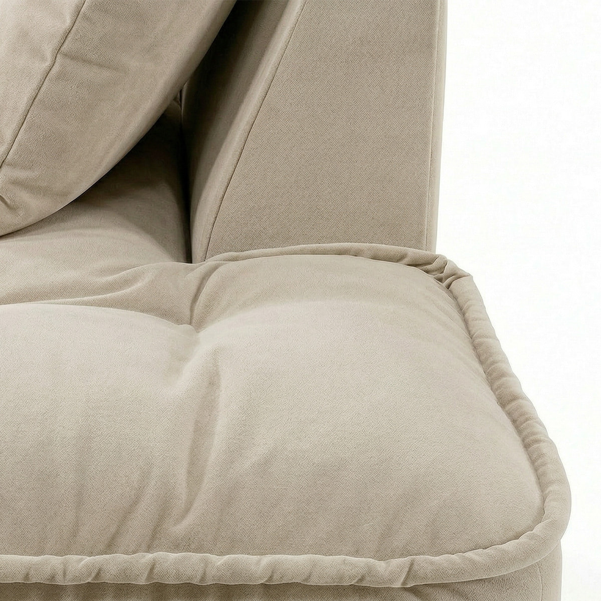 Canapé Tissu Angle Droit Altamo - 4 Places