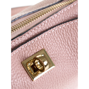 Borsa a spalla da donna Made in Italy - Modello Valoria - 100% pelle - 32.0 x 22.0 x 13.0 cm