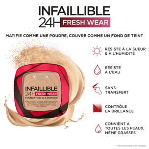 L'Oréal Paris Infaillible 24H Fond de Teint en Poudre 220 Sable