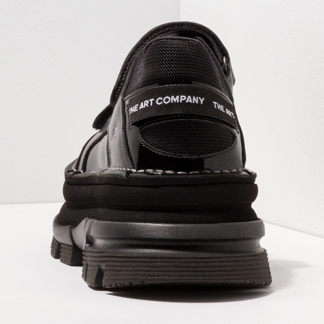 Zapatos 1644 MULTI LEATHER BLACK/ ART CORE 2 color Black