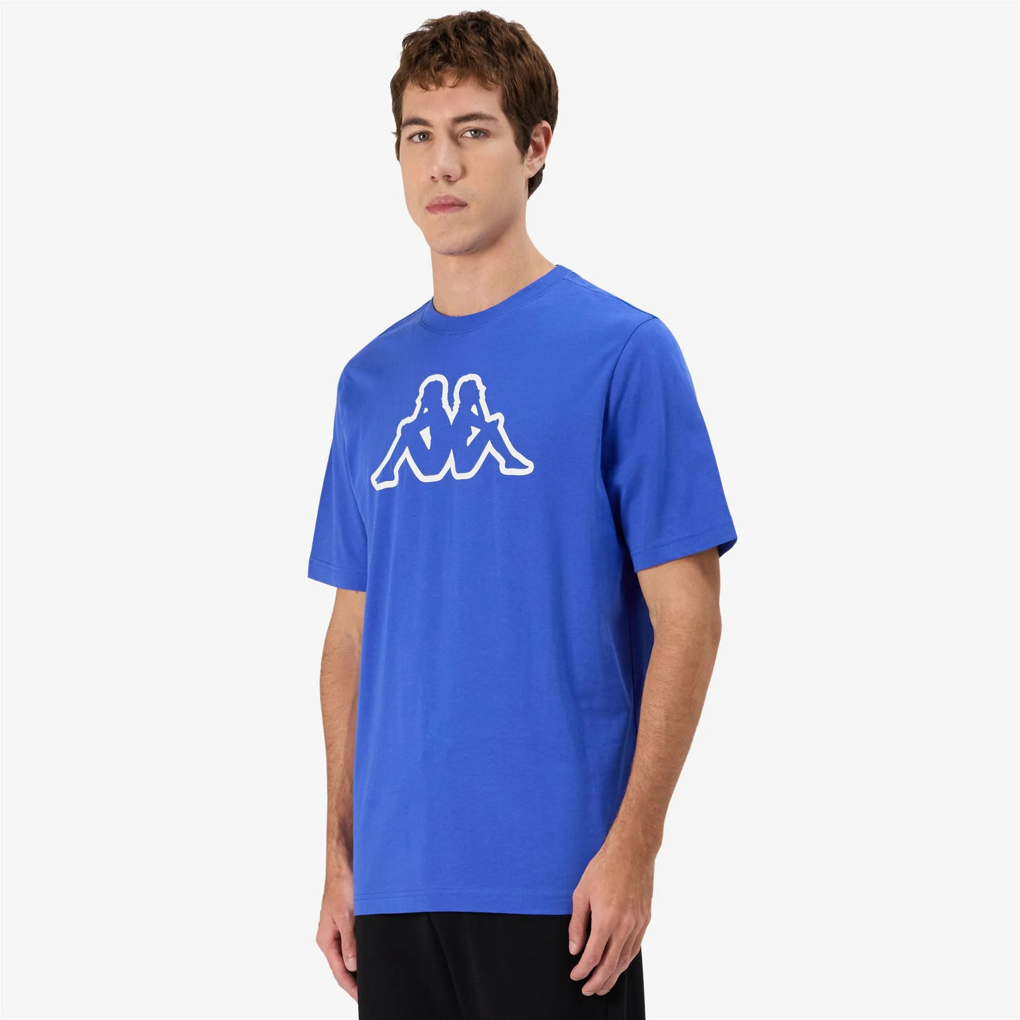 Kappa - T-Shirts & Top Uomo Blu - Logo Korpo Cromen