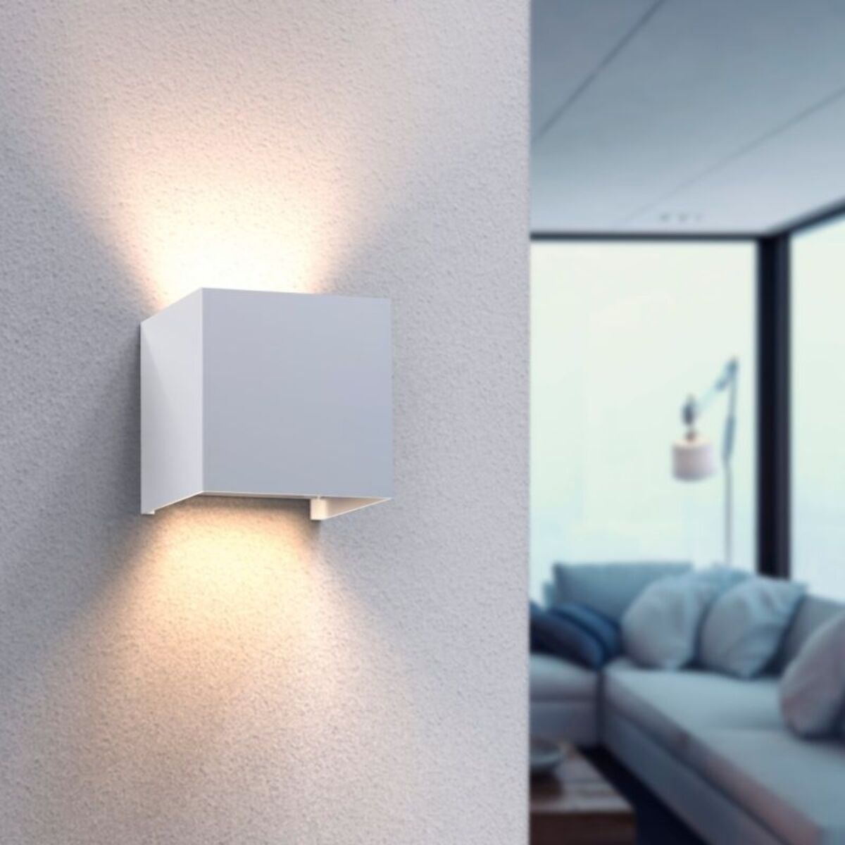 Lampe connectée HAMA Wifi Blanche Ext