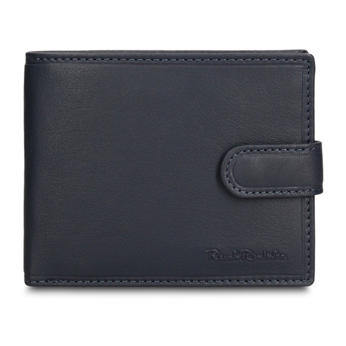 Portafoglio uomo vera pelle - Modello Eldrin Pro - Casual - 12.5 x 10.0 x 2.0 cm