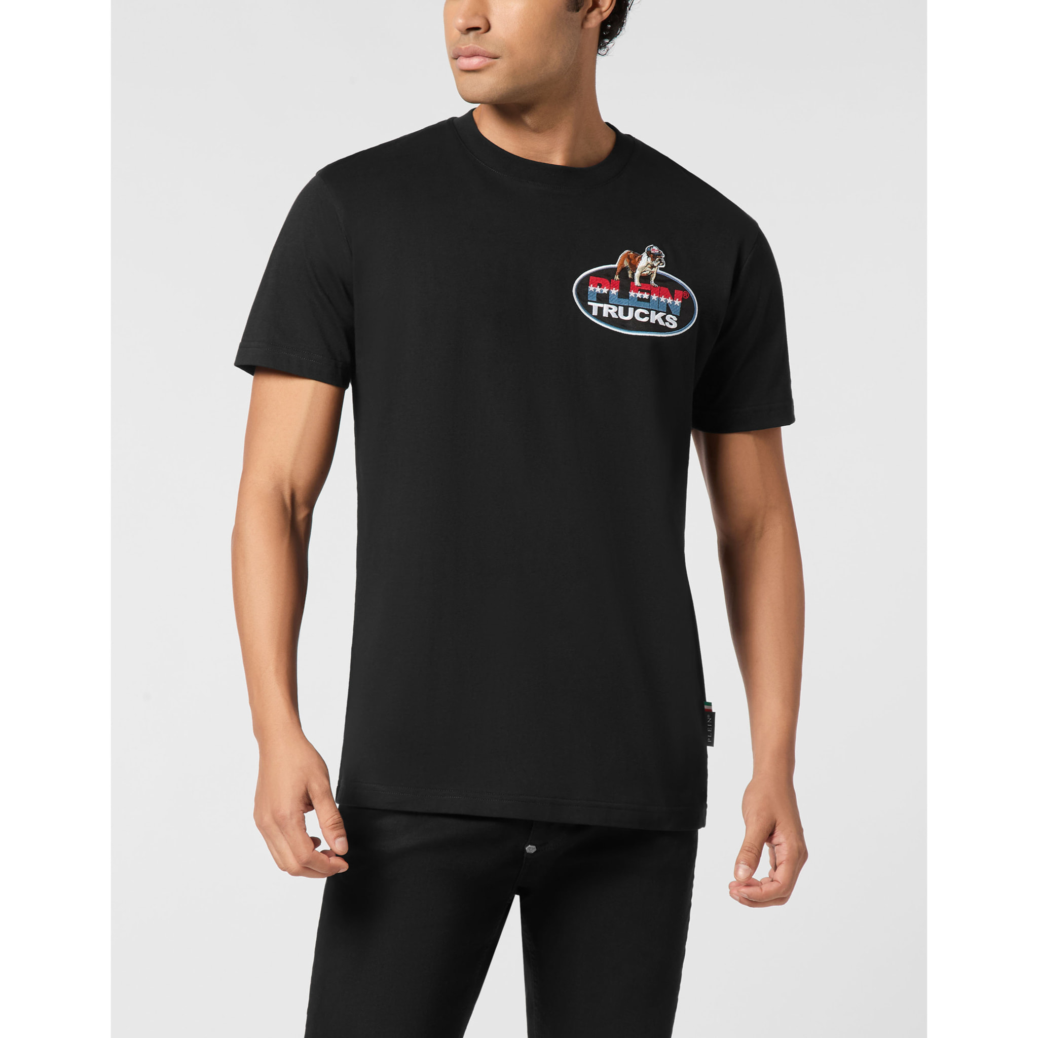 PHILIPP PLEIN Camiseta Cuello Redondo Ss Bulldog