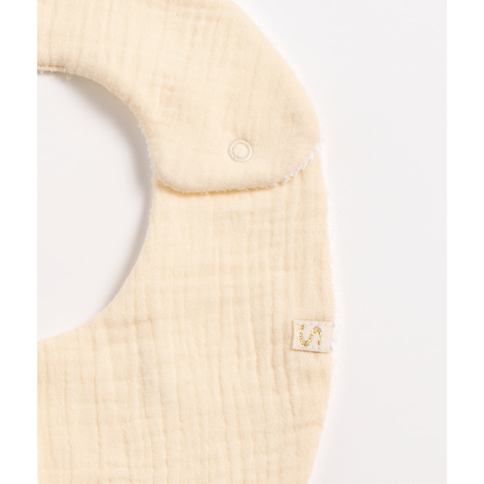 Lot de 2 bavoirs en gaze de coton