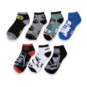 Pack 12 Calcetines Star Wars - Multicolor - Talla 38-45