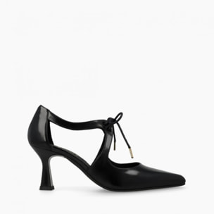 ZAPATOS DE SALÓN NEGROS GINOL-PI