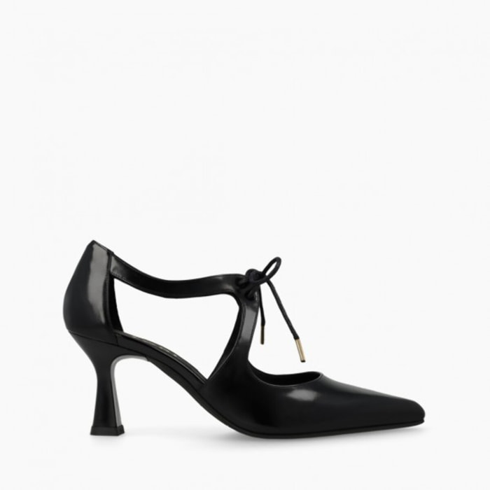 ZAPATOS DE SALÓN NEGROS GINOL-PI