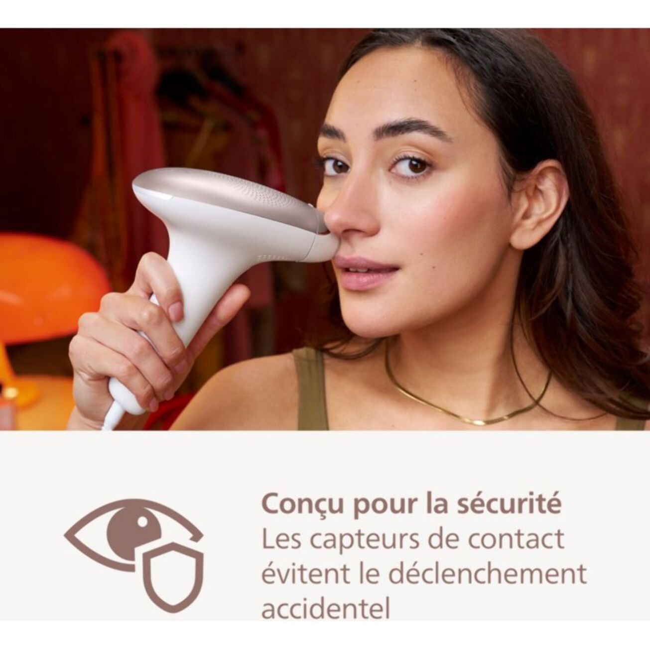 Epilateur lumière pulsée PHILIPS Lumea série 7000 BRI920/00