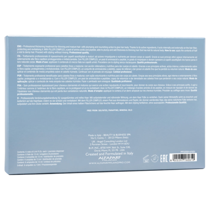 ALFAPARF MILANO Semillas De Lino Thickening Lotion 6x13ml