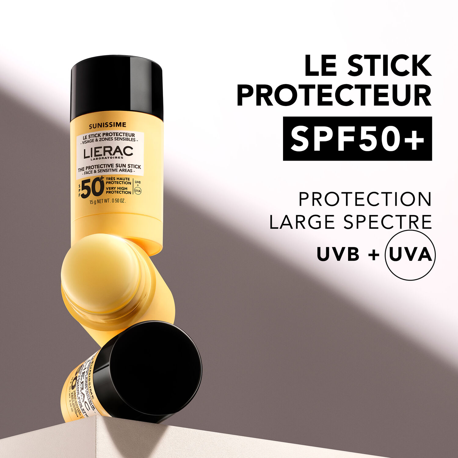 Sunissime - Le stick protecteur SPF50+ Visage & Zones sensibles