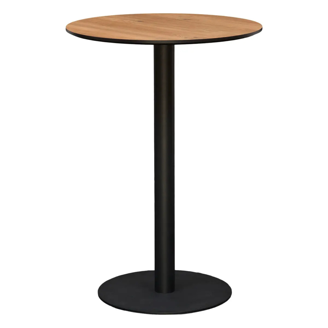 Table de bar Voluto ronde D.70cm marron