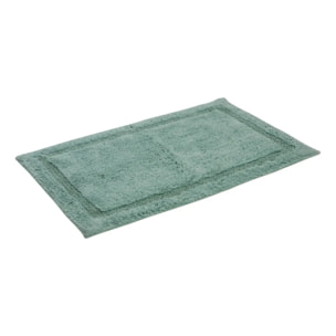 Tapis de bain fluffy Colorama 50x75cm vert céladon