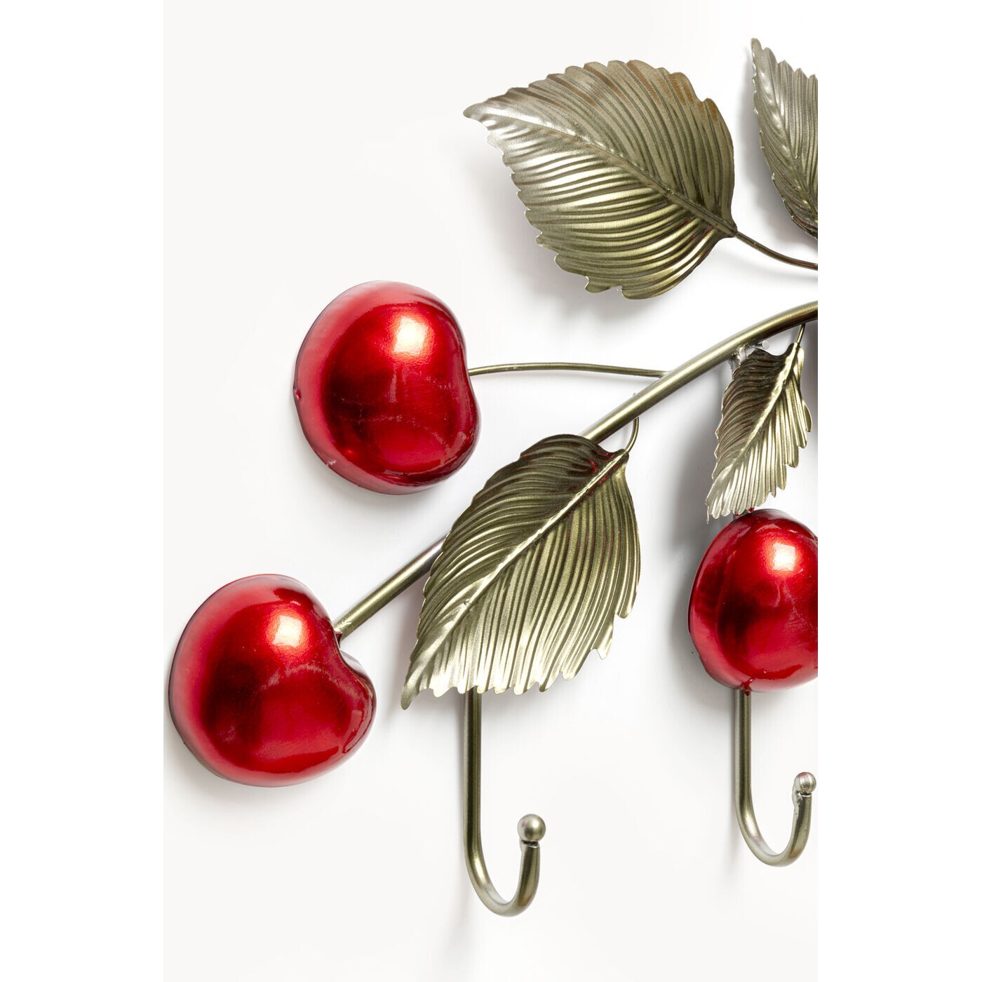 Portemanteau mural cerises 68cm Kare Design