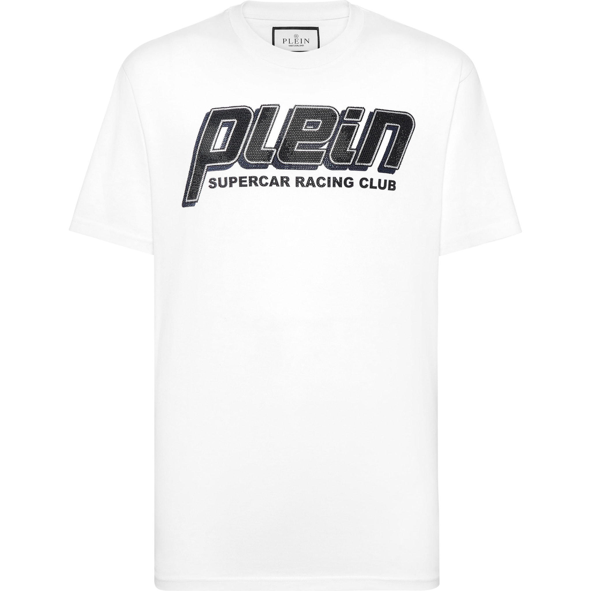 PHILIPP PLEIN T-Shirt Round Neck RACING