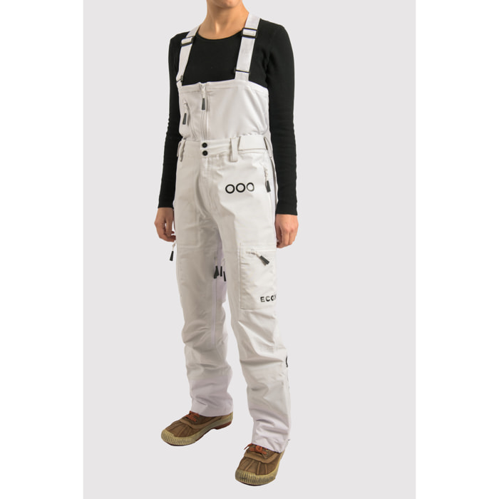 Pantalones para mujer ECOON ECOExplorer Pants Women - Blanco