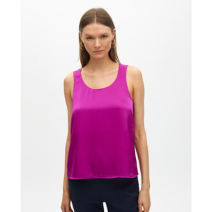 Top Basico con Spalline Larghe