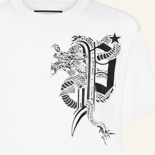 PHILIPP PLEIN Maglietta a girocollo DRAGON