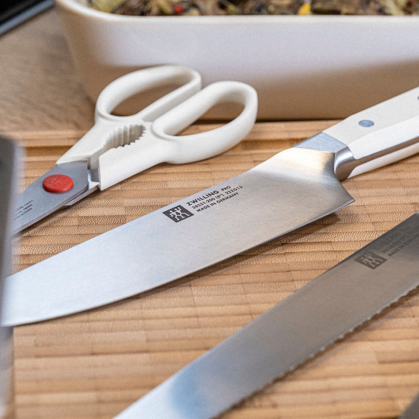 Bloc de couteaux, Sharpblock, 7 pcs, Pro Le Blanc