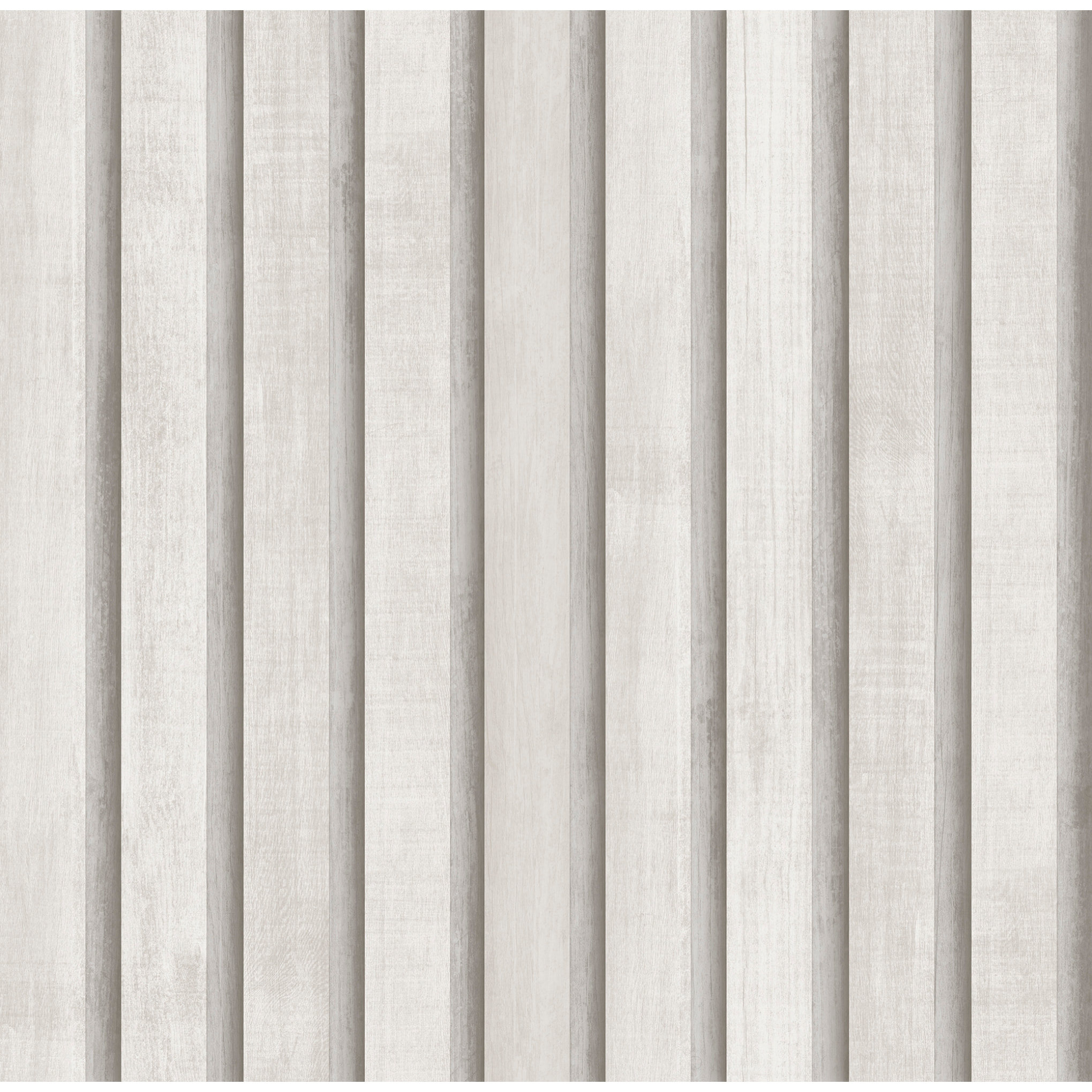 Papel pintado CERAMIKO, Slat wall blanco 53x1000 cm