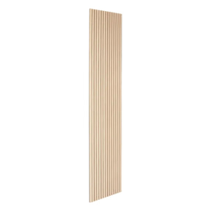 Panneau décoratif mural Colva beige fond noir 240x60cm