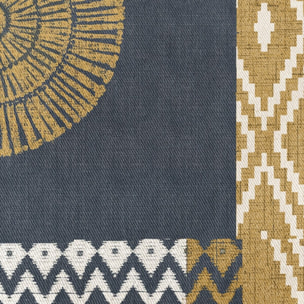 Nappe imprimée anti-tâches PATCH BLEU