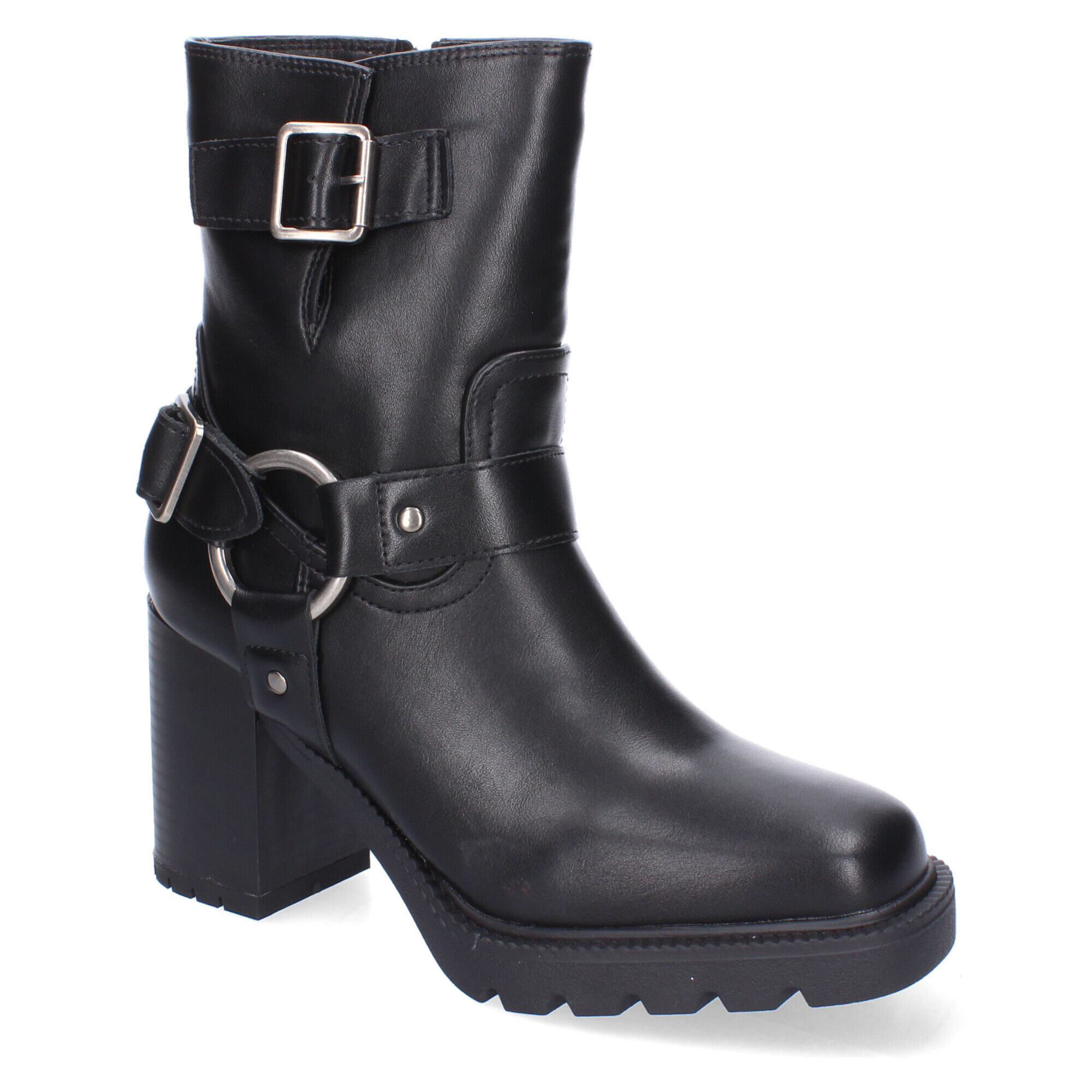 Botas de Tacón para Mujer, Comodas y Elegantes, Suela Dentada